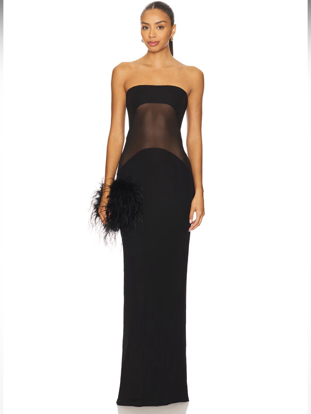 NWOT! NBD The Sadira Maxi Dress in Black